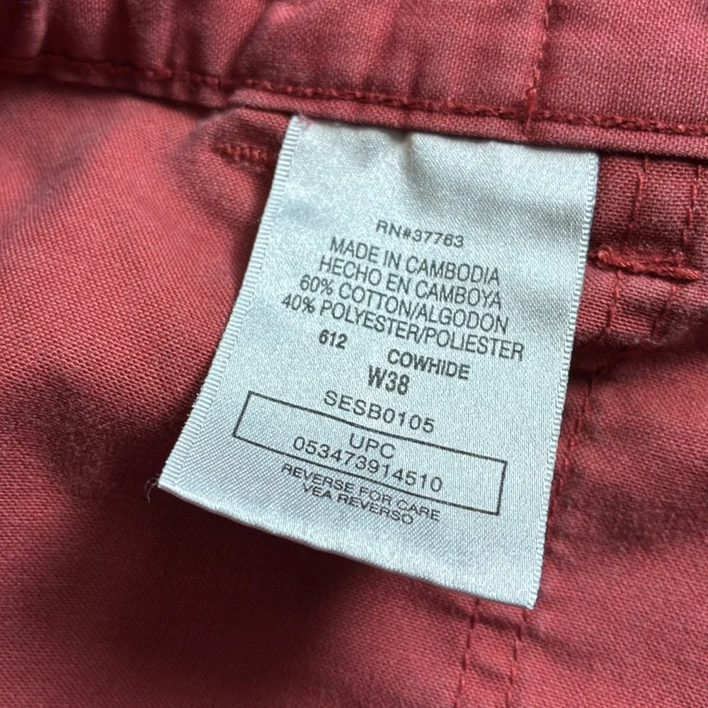 Bundle of 2 Used Savane Cargo Shorts with Utility Pockets Size 38
